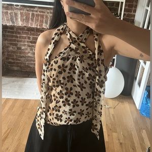 Moschino Halter neck top